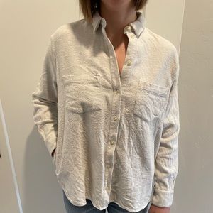 Madewell Oversized Flannel w/ Pockets!